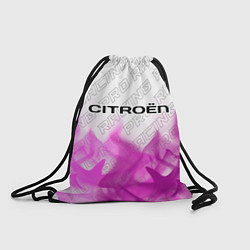 Рюкзак-мешок Citroen pro racing: символ сверху, цвет: 3D-принт