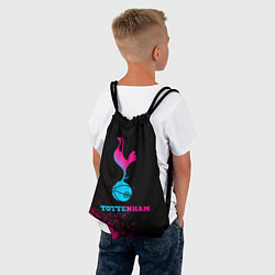 Рюкзак-мешок Tottenham - neon gradient, цвет: 3D-принт — фото 2