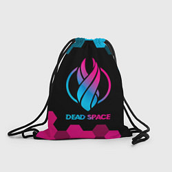 Рюкзак-мешок Dead Space - neon gradient, цвет: 3D-принт