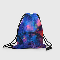 Рюкзак-мешок Композиция из дисков, цвет: 3D-принт