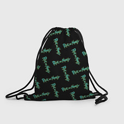 Рюкзак-мешок Patten logo Rick and Morty, цвет: 3D-принт