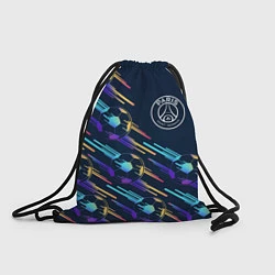 Рюкзак-мешок PSG градиентные мячи, цвет: 3D-принт