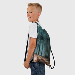 Рюкзак-мешок Мрачный Лес GLOOMY, цвет: 3D-принт — фото 2