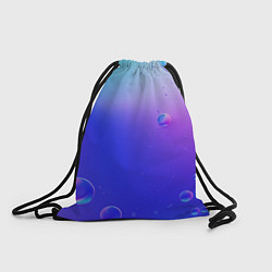 Рюкзак-мешок Радужные мыльные пузыри, цвет: 3D-принт