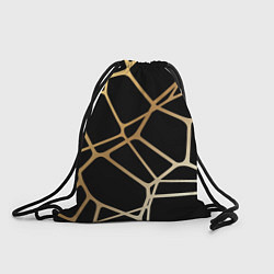 Рюкзак-мешок Золотая сеть, цвет: 3D-принт