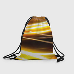 Рюкзак-мешок Желтые неоновые полосы, цвет: 3D-принт