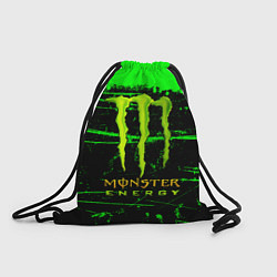 Мешок для обуви Monster energy green neon