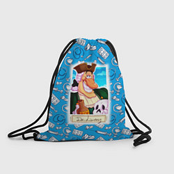Рюкзак-мешок Доктор Ливси с черепом и ромом, цвет: 3D-принт