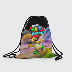 Рюкзак-мешок Super Mario Odyssey - Hero turtle Koopa Troopa, цвет: 3D-принт