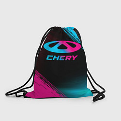 Рюкзак-мешок Chery - neon gradient, цвет: 3D-принт