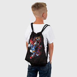 Рюкзак-мешок Ежик Соник и трое друзей, цвет: 3D-принт — фото 2