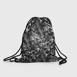 Рюкзак-мешок Стальные узоры, цвет: 3D-принт