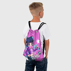 Рюкзак-мешок Биби из Бравл Старс, цвет: 3D-принт — фото 2