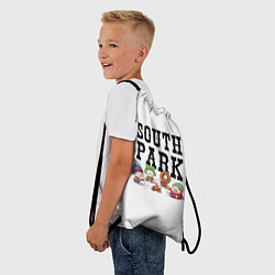 Рюкзак-мешок South park кострёр, цвет: 3D-принт — фото 2