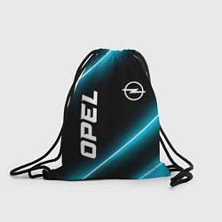 Рюкзак-мешок Opel неоновые лампы, цвет: 3D-принт