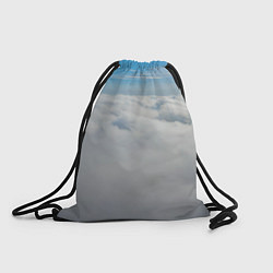 Рюкзак-мешок Над облаками, цвет: 3D-принт