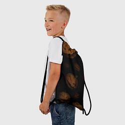 Рюкзак-мешок Парящие тыквы Джека, цвет: 3D-принт — фото 2