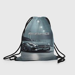 Рюкзак-мешок Mercedes AMG - Motorsport, цвет: 3D-принт