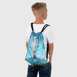 Рюкзак-мешок Аниме Пейзаж, цвет: 3D-принт — фото 2