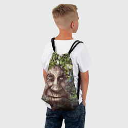 Рюкзак-мешок Мудрое Таинственное Дерево, цвет: 3D-принт — фото 2