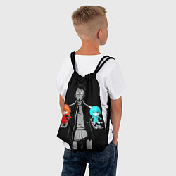 Рюкзак-мешок Пора выбирать: Аска или Рей ?, цвет: 3D-принт — фото 2