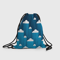 Рюкзак-мешок Night clouds, цвет: 3D-принт