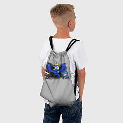 Рюкзак-мешок Синий и Хагги Вагги, цвет: 3D-принт — фото 2