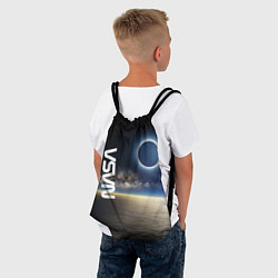 Рюкзак-мешок Солнечное затмение в открытом космосе, цвет: 3D-принт — фото 2