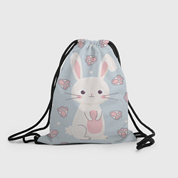 Рюкзак-мешок Маленький зайчонок, цвет: 3D-принт