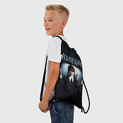 Рюкзак-мешок Уэнсдей и рука, цвет: 3D-принт — фото 2