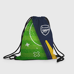 Рюкзак-мешок Arsenal football field, цвет: 3D-принт