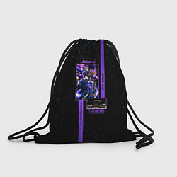 Рюкзак-мешок JoJo Bizarre Adventure Jotaro, цвет: 3D-принт