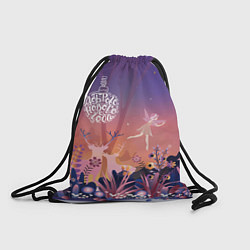 Рюкзак-мешок Доброго нового года!, цвет: 3D-принт