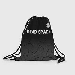 Рюкзак-мешок Dead Space glitch на темном фоне: символ сверху, цвет: 3D-принт