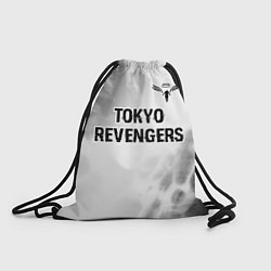Рюкзак-мешок Tokyo Revengers glitch на светлом фоне: символ све, цвет: 3D-принт