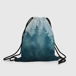 Рюкзак-мешок Лес градиент, цвет: 3D-принт