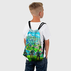 Рюкзак-мешок Фортнайт, цвет: 3D-принт — фото 2