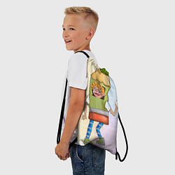 Рюкзак-мешок Шелудивый карандаш, цвет: 3D-принт — фото 2