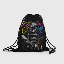 Рюкзак-мешок Nirvana teen spirit, цвет: 3D-принт