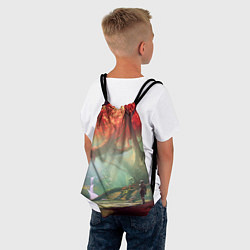 Рюкзак-мешок Destiny пейзаж джунглей, цвет: 3D-принт — фото 2