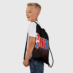 Рюкзак-мешок NBA - logo, цвет: 3D-принт — фото 2