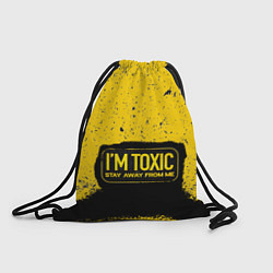 Рюкзак-мешок Toxic, цвет: 3D-принт