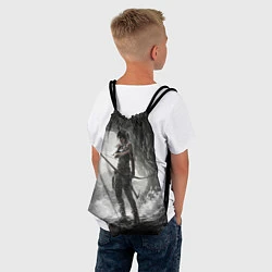 Рюкзак-мешок Лара Крофт, цвет: 3D-принт — фото 2