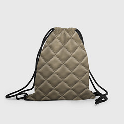 Рюкзак-мешок Стёганая кожа - fashion texture, цвет: 3D-принт