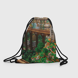 Рюкзак-мешок Minecraft постройка, цвет: 3D-принт