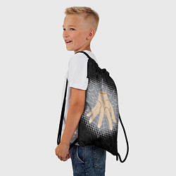 Рюкзак-мешок Жуткая рука зомби в паутине, цвет: 3D-принт — фото 2