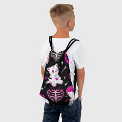 Рюкзак-мешок Gothic mood, цвет: 3D-принт — фото 2
