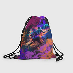 Рюкзак-мешок Яркий баскетболист, цвет: 3D-принт