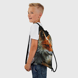 Рюкзак-мешок Шикарная лиса, цвет: 3D-принт — фото 2