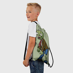 Рюкзак-мешок Зомби стоит, цвет: 3D-принт — фото 2